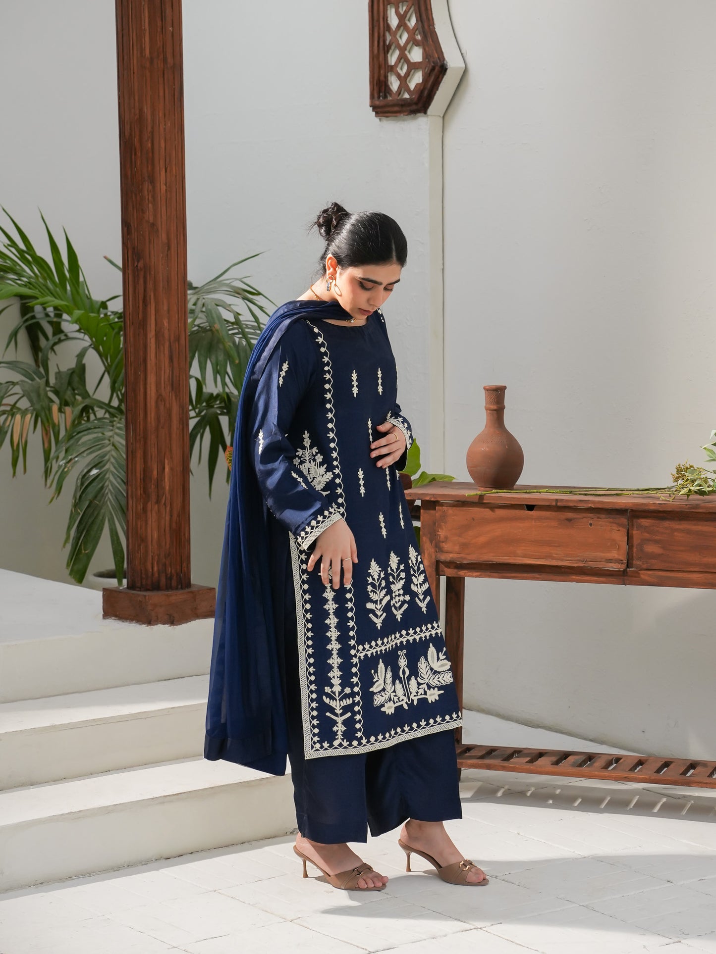 Navy Blue Shirt & Trouser