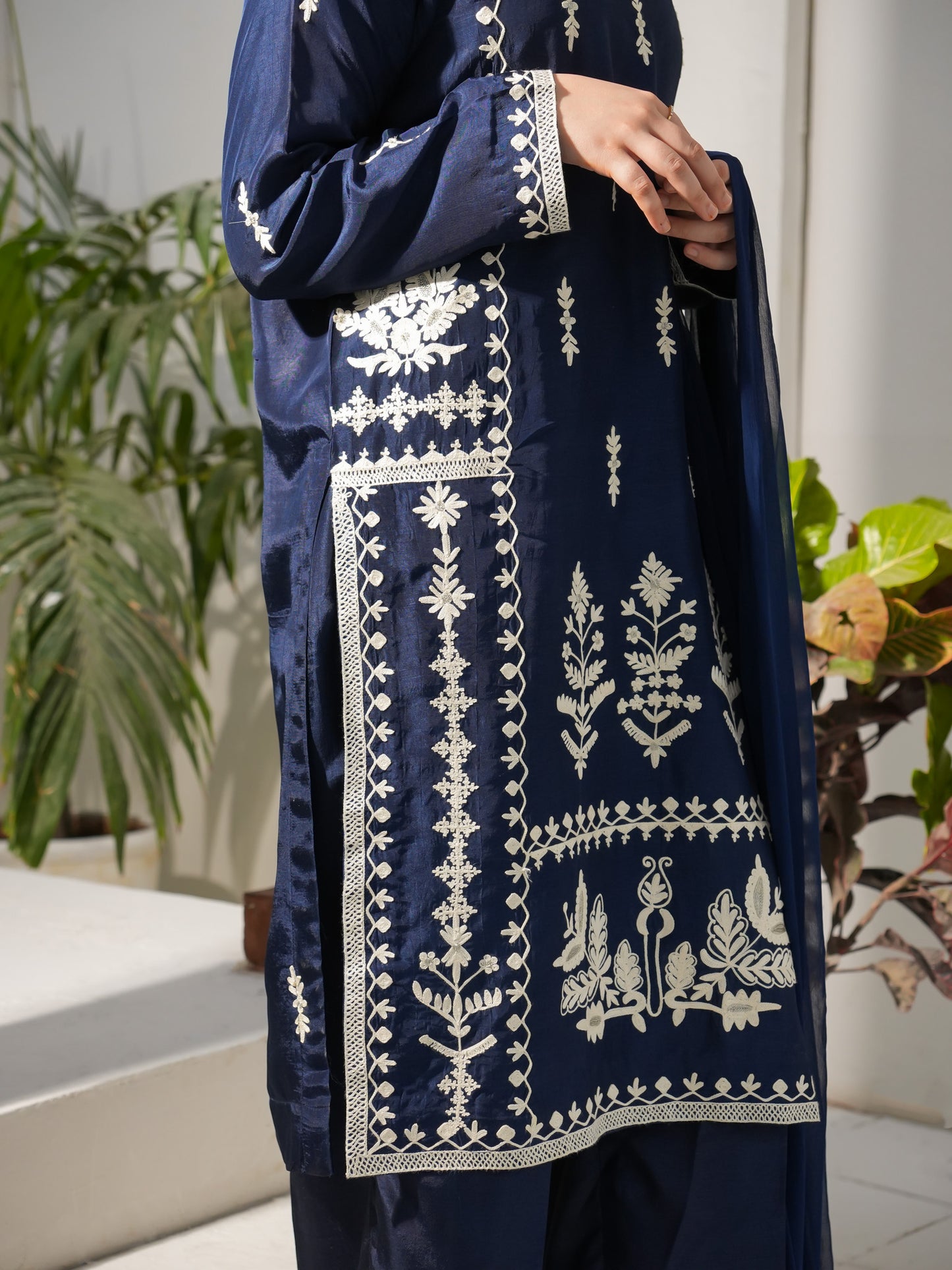 Navy Blue Shirt & Trouser
